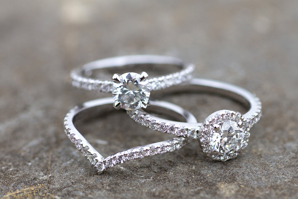 Antique Style Engagement Ring Setting | Vondelle | Sylvie